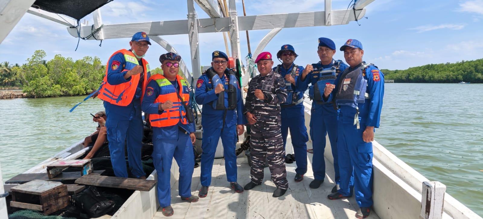 Nelayan KM 3 Putri 777 Hilang di Perairan Limpoge, Satpolair Polres Sinjai Lakukan Pencarian