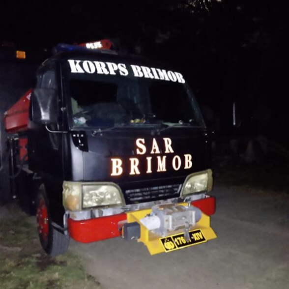 Penampakan Randis Brimob Yon C Bawa Pasukan Cari Aidil