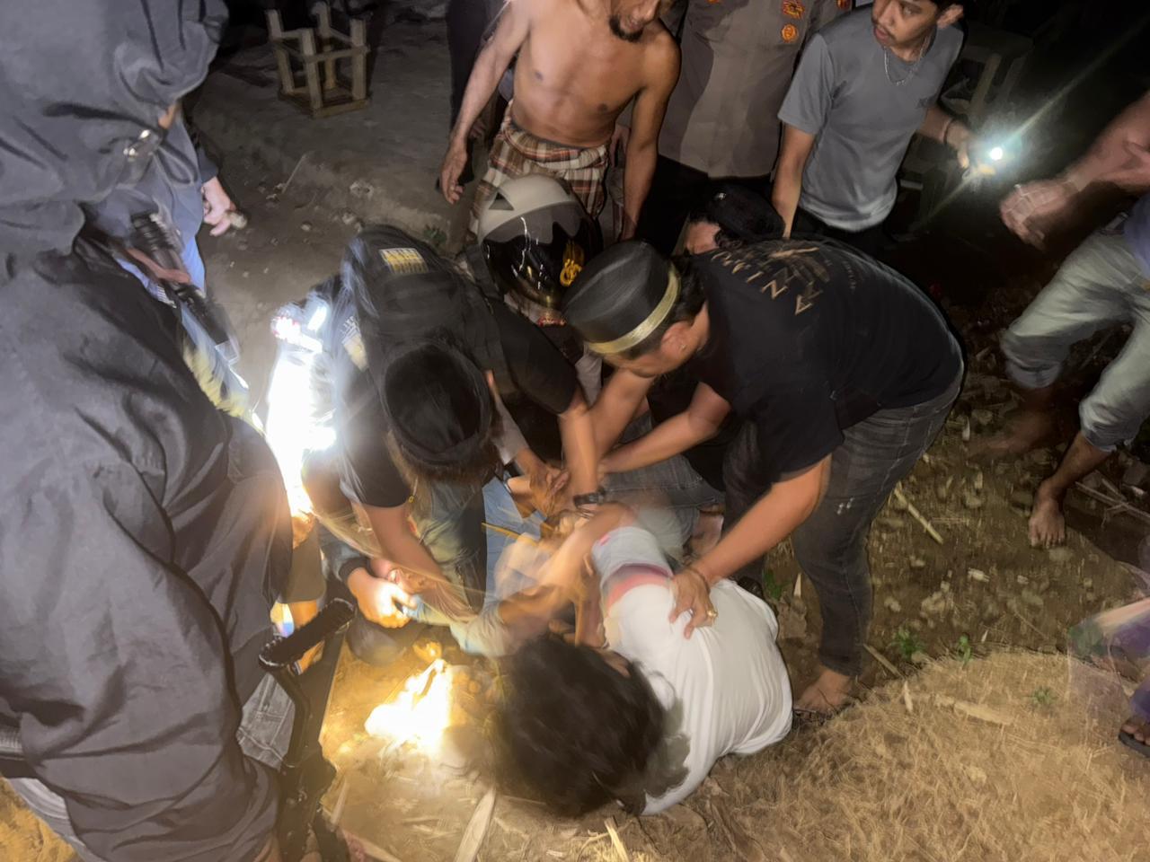 Aksi Nekat Petani di Sinjai Tebas Tetangga Hingga Gigit Polisi Saat Dibekuk