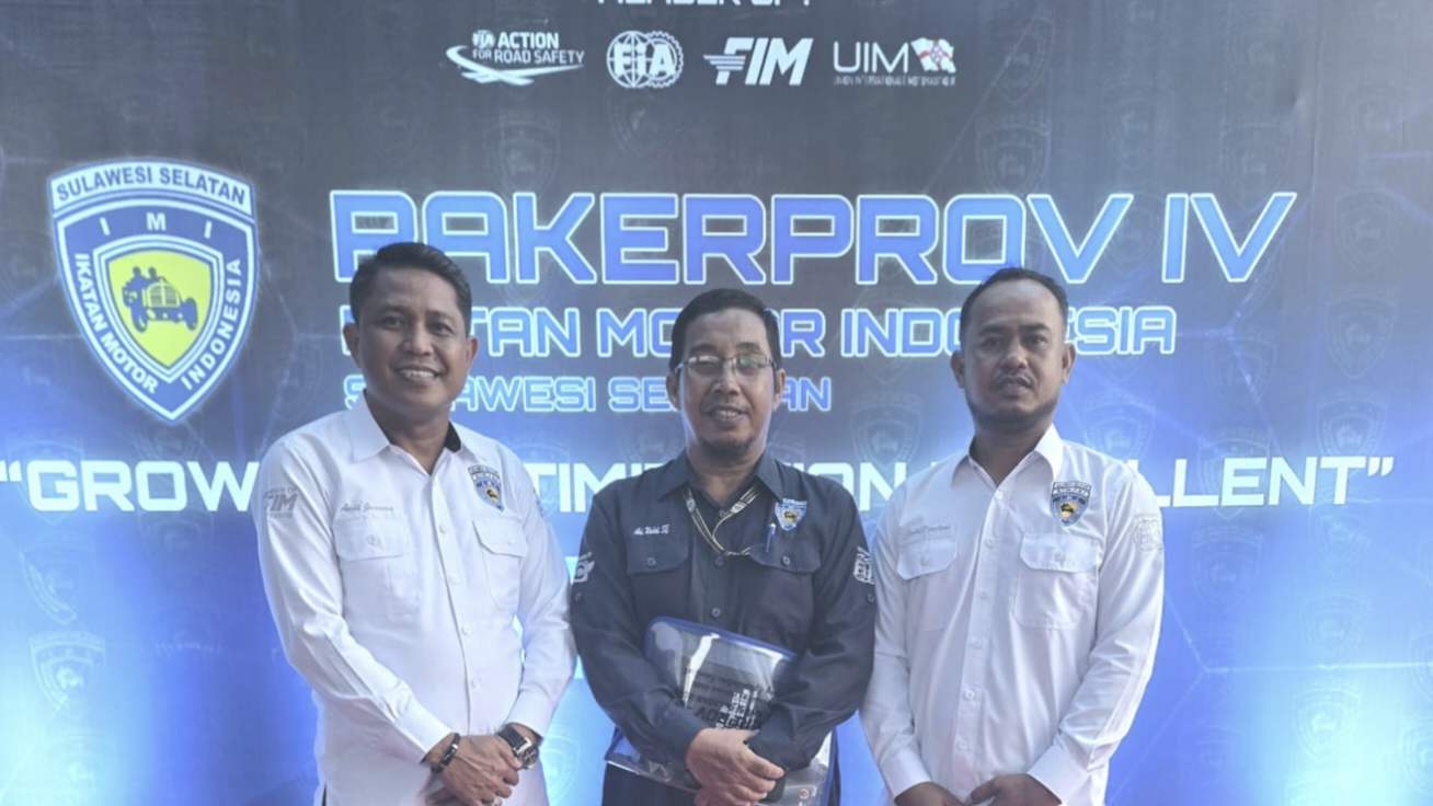 Hadiri Rakerprov IMI Sulsel, Andi Jusman Optimis Otomotif Sinjai Raih Prestasi Gemilang