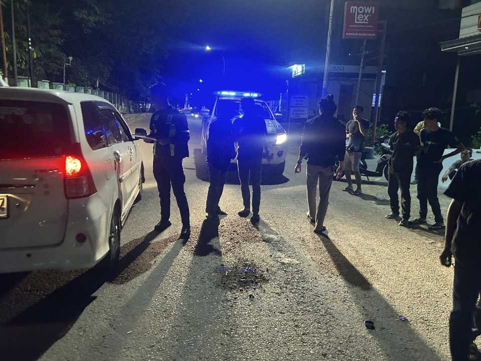 Laju Kencang Berujung Petaka, Dua Motor Tanpa Plat Terlibat Kecelakaan di Sinjai