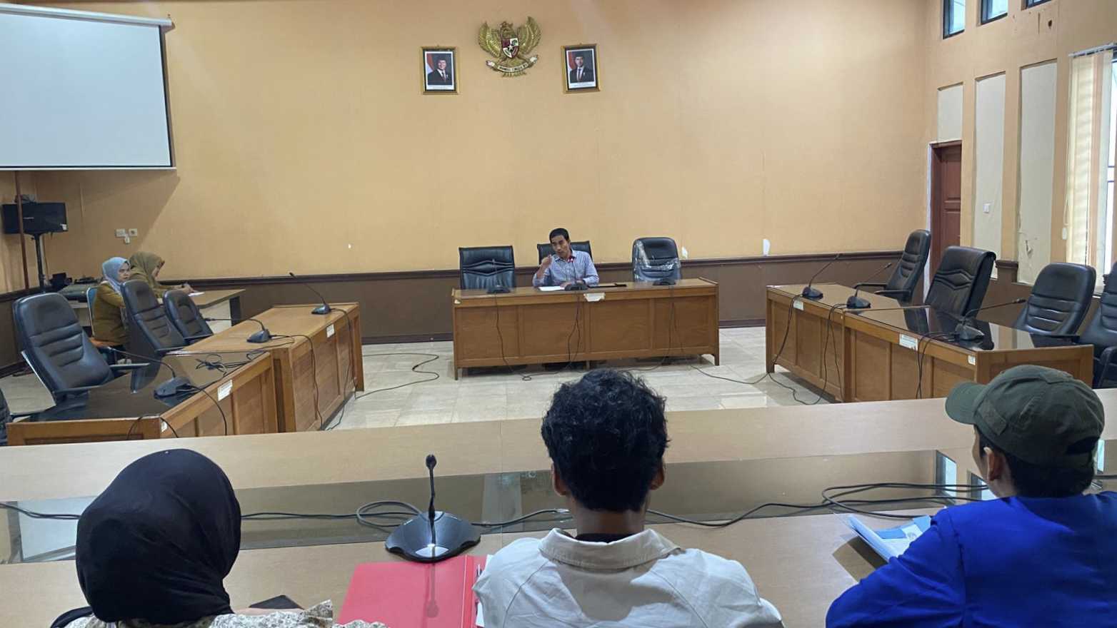 Saldi, Irmawati Higga Kamrianto Absen Terima Aspirasi PMII di Gedung DPRD Sinjai