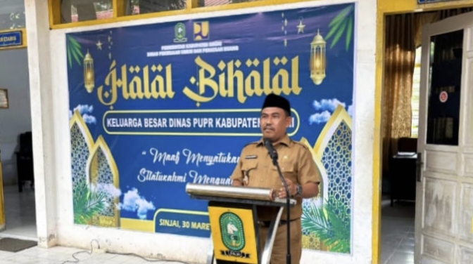 Kadis PUPR Sinjai Jadikan Halalbihalal Momentum Rajut Kembali Kebersamaan