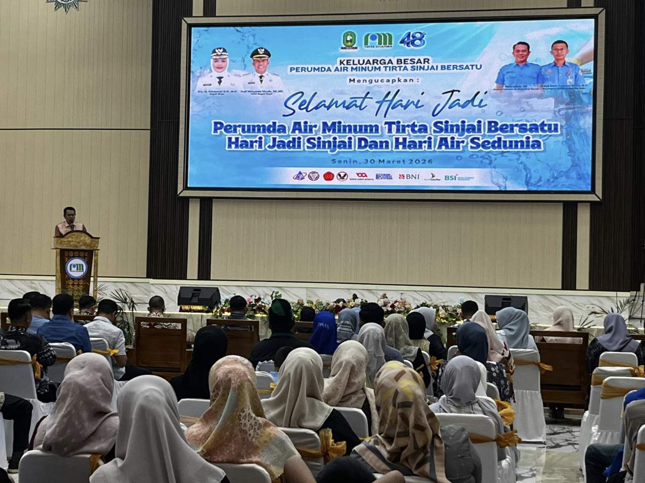 HUT ke-48, Perumda Tirta Sinjai Bersatu Perkuat Komitmen Pelayanan Air Bersih 24 Jam