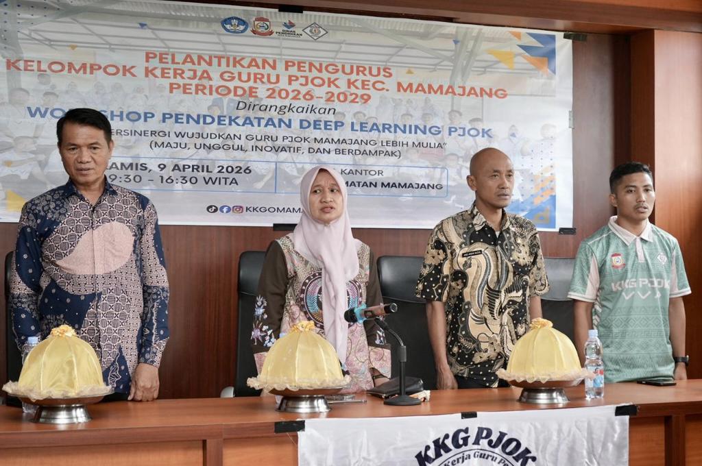 Sinergi Majukan Pendidikan, Disdik Makassar Lantik Pengurus Baru KKG PJOK Mamajang
