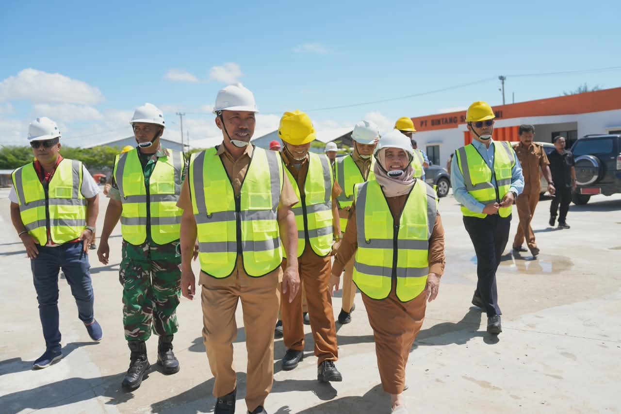 Kunjungi Pabrik Porang PT BSA, Ratnawati Arif Tegaskan Prioritas Tenaga Kerja bagi Warga Sinjai