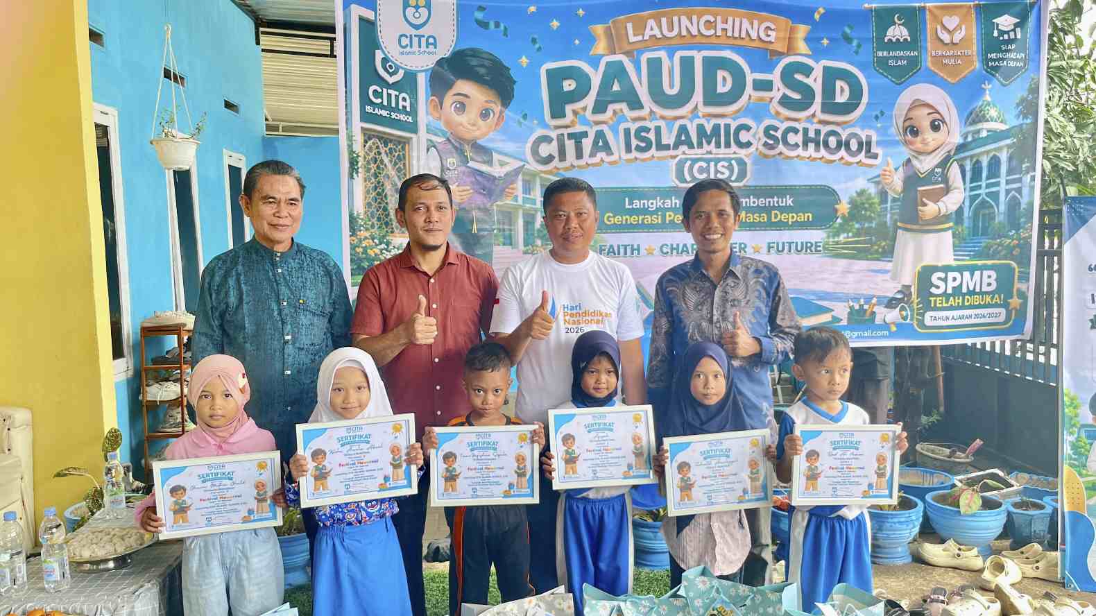 Kadisdik Sinjai Resmikan Cita Islamic School: Fokus pada Iman, Karakter, dan Masa Depan