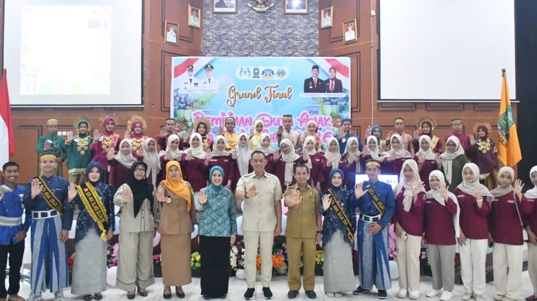 Wakil Bupati Sinjai Buka Grand Final Pemilihan Duta Anak 2026, Tegaskan Komitmen Wujudkan Kabupaten Ramah Anak