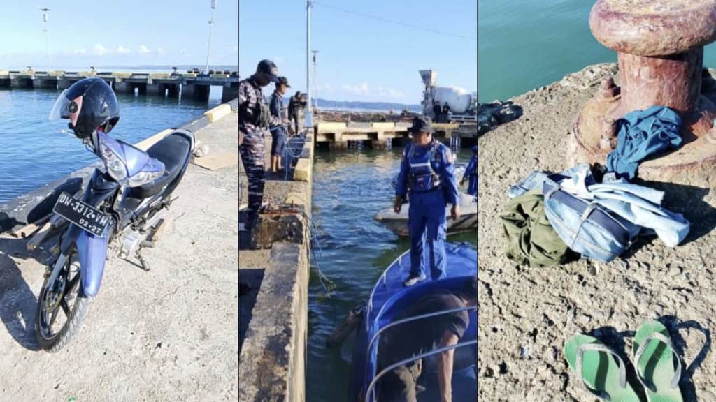Pria Tanpa Identitas Diduga Lompat ke Laut di Pelabuhan Larea-Rea Sinjai, Tim Gabungan Lakukan Pencarian