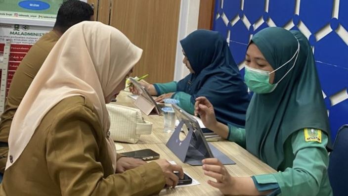 Puluhan Pegawai Diskominfo Sinjai Ikuti Cek Kesehatan Gratis, Wujudkan ASN Sehat dan Produktif