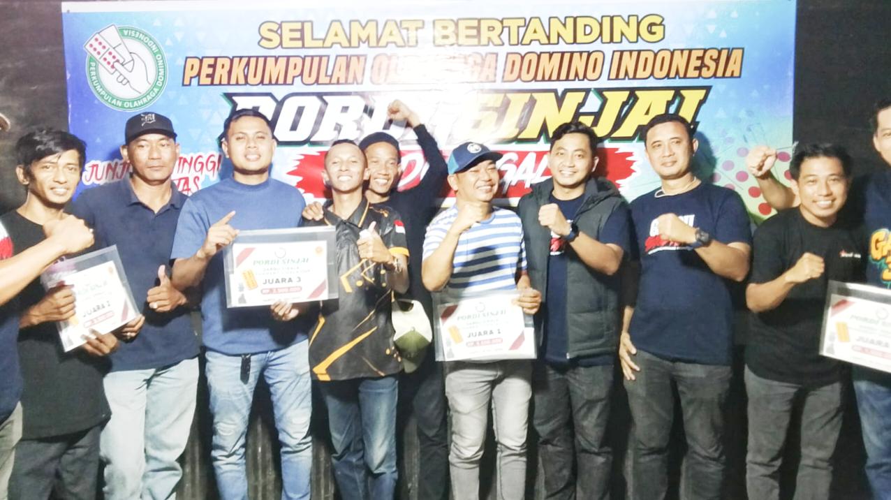 Turnamen Domino Sigala Cup 2026 Berakhir Meriah, A. Altin CS Dari Gardu GPS Raih Juara Pertama