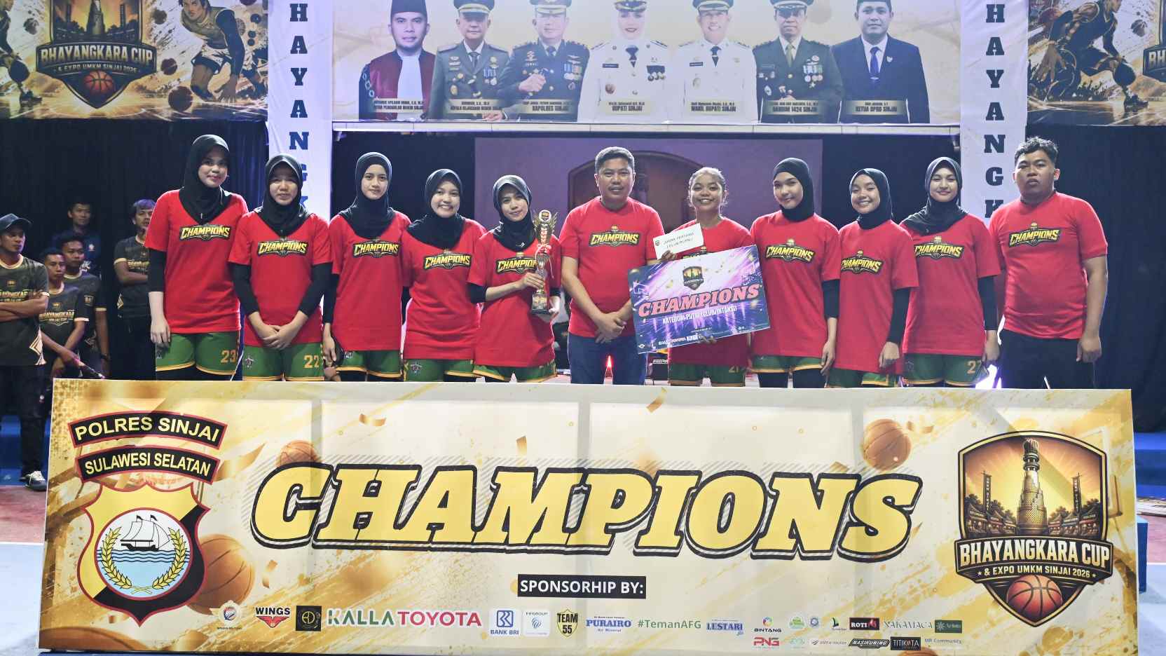 DISDIK Sinjai Juara Bhayangkara Cup 2026, Irwan Suaib: Bukti Kerja Keras dan Kekompakan Tim