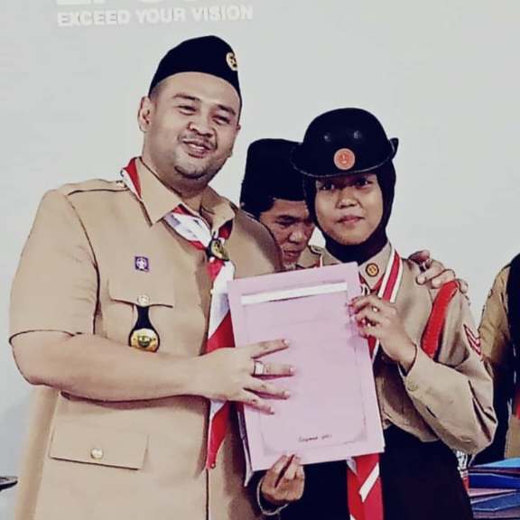 Menuju Cibubur, Chalsia Aminity Putri Siap Harumkan Nama Sinjai Usai Dilantik sebagai Pramuka Garuda