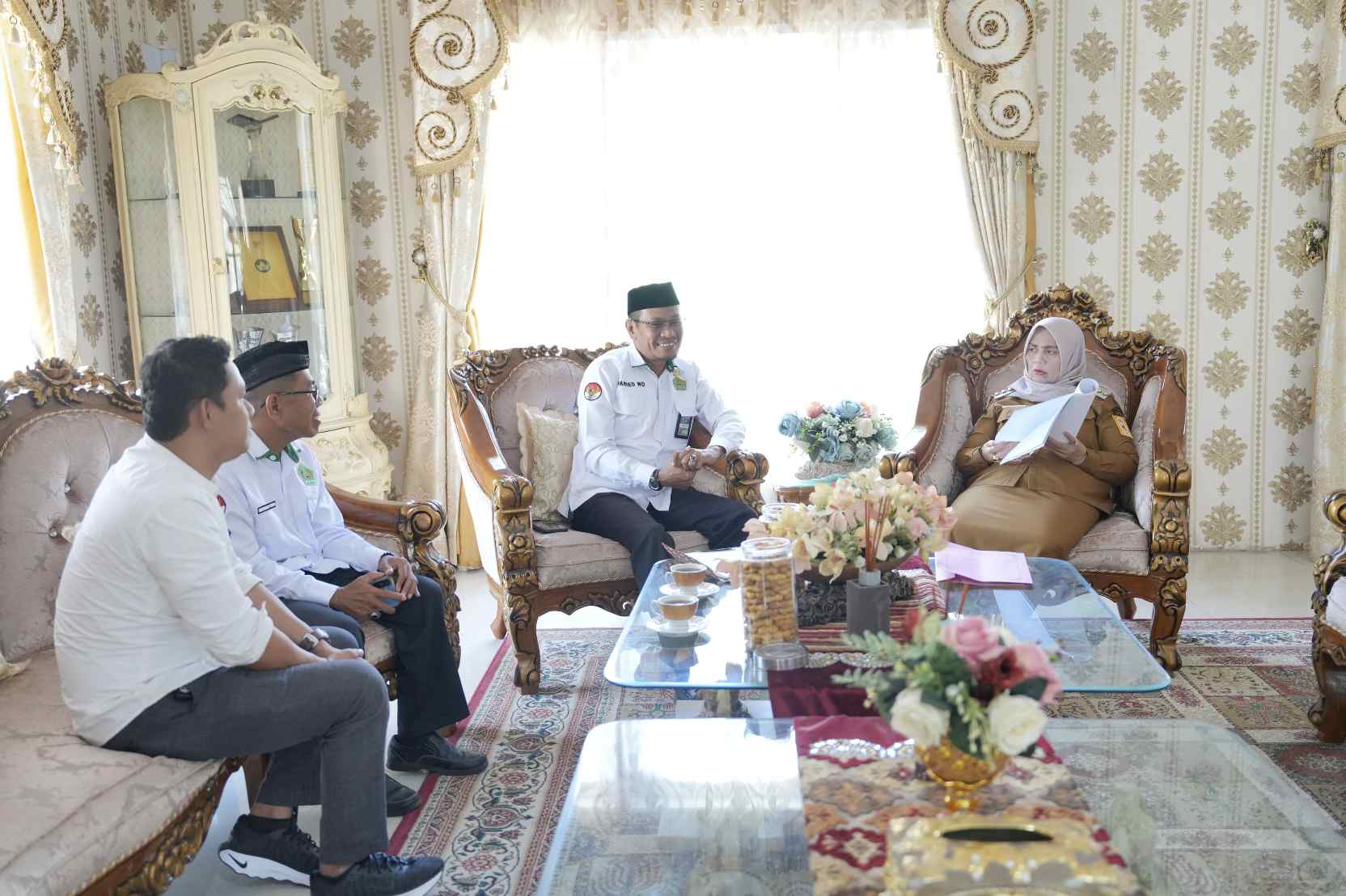 Terima Audiensi Kemenag, Bupati Sinjai Beri Lampu Hijau Pembentukan Pengurus BWI