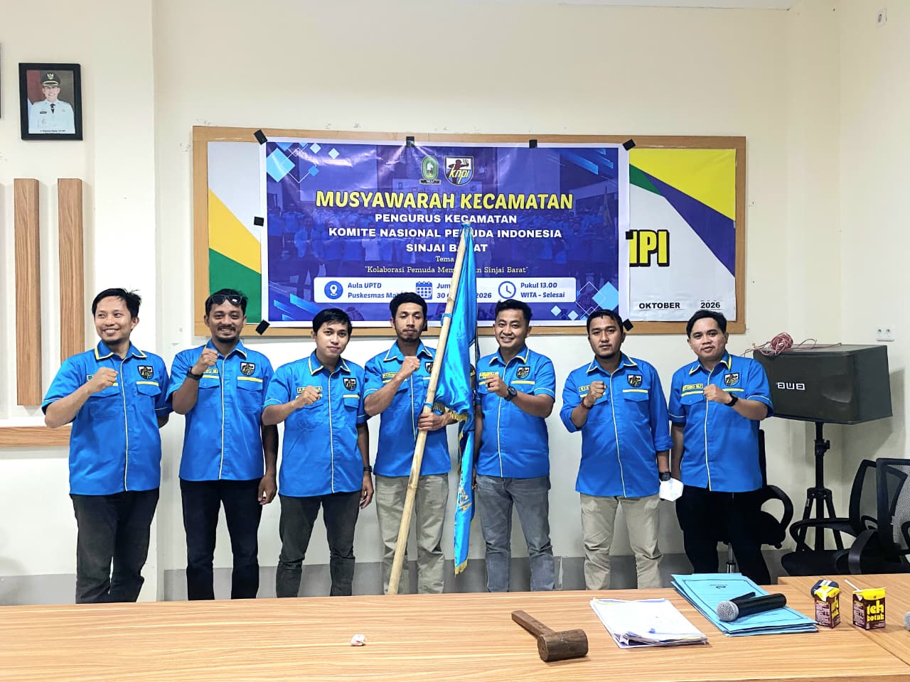 Resmi! Kurniawan Terpilih Pimpin KNPI Sinjai Barat Periode 2026–2029